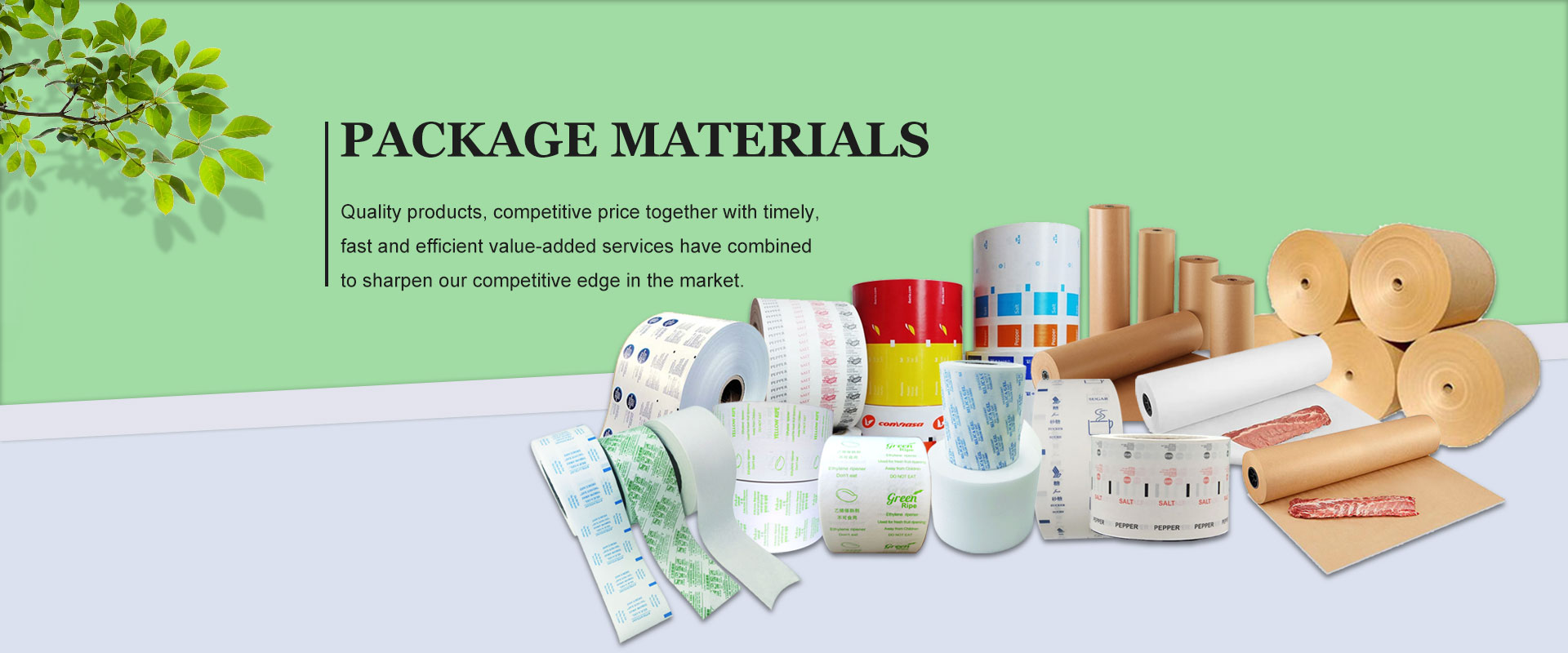 Fábrica de materiales de embalaje