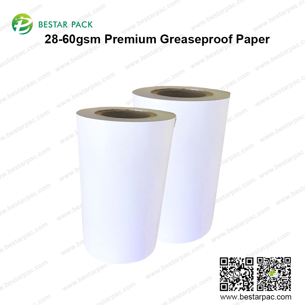 Papel antigrasa de primera calidad de 28-60 g/m²