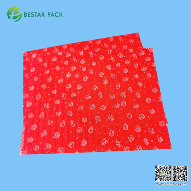 Papel de paquete sándwich de lámina de panal impreso personalizado