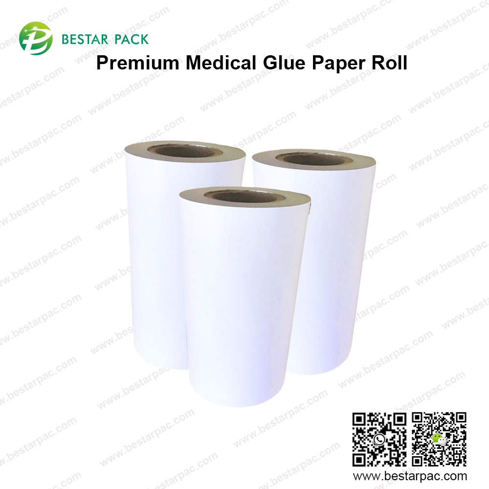 Rollo de papel adhesivo médico premium